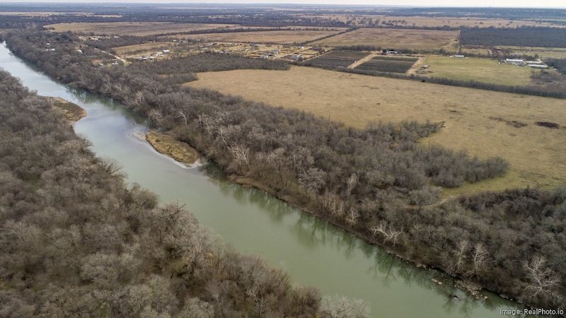 Aerial view of the to-be-developed Greenport site