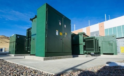 Large green energy storage containers